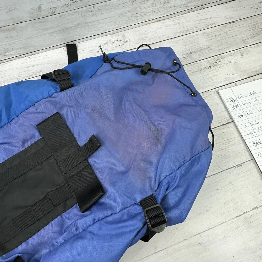 Vintage Lowe Alpine Systems Cloud Walker II Hiking Backpack Blue/Black‎